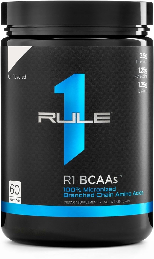 R1 Bcaa 60 Serv Unflavored, 318 Gramm