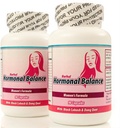 Balance Hormonal. Suplemento Natural para balancear las hormonas femeninas. Set de 2 frascos con 90 capsulas CADA uno. Tratamiento para 3 Meses. 100% Natürlich