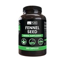 INGRÉDIENTS ORIGINAL DE PURE Graines de fenouil (365 capsules), Pas de magnésie ou de farine de riz, Toujours pur, vérifié en laboratoire