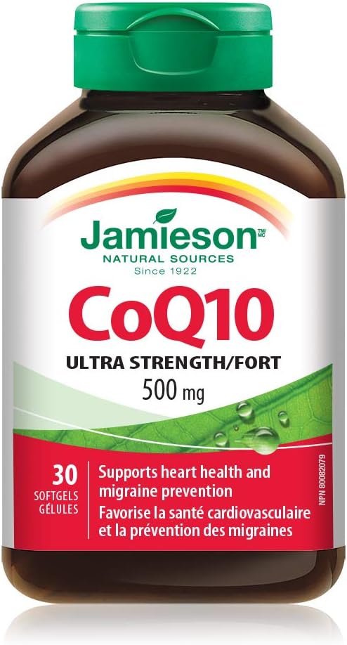 Jamieson CoQ10 500mg, 30 Softgele