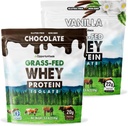 Opportuniteas Poudre Isolée de Protéines de Choco de la Foie d'herbe - 20g Poudre de Protéines sans édulcorants artificiels, vaches sans hormones, non OGM - 5lb