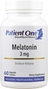 Patient 1 Melatonine 3 mg Libération prolongée Supplément pour soutenir le sommeil reposé et la relaxation*