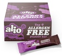 Alio Protein Bars - Choco Brownie (12 Bars) – frei von den Top 9 Food Allergens, High Protein, Low-Calorie, Vegan, Glutenfrei, Nut-Free, Non-GMO, Plant-Based, Seed Oil Free, Delicious & Healthy Snack
