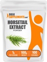 BulkSupplements.com Poudre d'extrait de crin - Herbe de crin - Suppléments de silice, sans gluten, 1g par portion, 100g (3.5 oz) (paquet de 1)