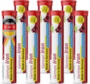 T&D allemand de fer 14 mg - 140 Végétaux boissons comprimés effervescents - Cherry Flavor - Fabriqué en Allemagne