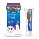 ScarAway Silicone Scar Gel, hilft Größe, Farbe & Texture von Hypertrophic & Keloid Narben von Verletzung, Burns & Surgery, Wasserbeständig, 10g (0.35 Oz)