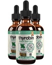 Thyrobin - Supplément de support thyroïdien avancé - Livraison liquide pour une meilleure absorption - Iodine, Sting Nettle, Kelp, Astragalus, Ashwagandha & More!