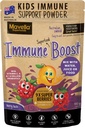 Kinder Immununterstützung Pulver - Immune Boost mit Vitamin C A + E, Magnesium & Probiotika für mit 9 Superbeeren - Berry Taste Immunity Gummies Alternative 3.52oz (100g)