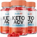 rize labs - Juzfit FIT Keto ACV Gummies for Advanced Weight Loss with Apple Cider Vinegar, Supplement for Belly Fat & Extra Strength (180 Gummies)