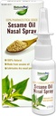 All-Natural Nasal Moisturizer Spray with 100% Pharmaceutical Grade Sesame Oil 0.75fl. to Soothe & Moisturize Dry Nose, Nasal Lubricant & Decongestant for Dry Nose Relief