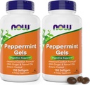 Jetzt Pfefferminzgel mit Ginger Oil und Fennel Oil, 150 Softgels (Pack von 2), Enteric Coated