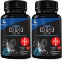 Laboratoires de recherche 180 Softgels Absorption avancée 200mg CoQ10 avec extrait de poivre noir. 2 pour 1 annonce. Organique, sans gluten, soutien de santé cardiaque, production d'énergie, supplément antioxydant