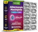 Construit par la nature Akkermansia Probiotic – Supplément GLP-1 et Akkermansia Muciniphila – Glucose support, perte de poids, santé Gut - Meilleur Akkermansia Probiotics - 1 mois d'approvisionnement, 30 capsules