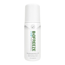 Biofreeze Allumage de la douleur pendant la nuit, Arthrite Pain Reliver, Knee & Lower Back Pain Relief, Soulagement musculaire douloureux, Lavande Scent, FSA Admissible, 2,5 FL OZ Biofreeze Menthol Roll-On
