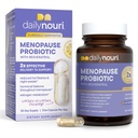 Probiotiques de la ménopause quotidienne Nouri pour les femmes : équilibre hormonal, éclairs chauds, sueurs nocturnes et santé des gourdes