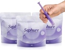 Applicateur de suppositoire facile à utiliser pour les femmes et les hommes, applicateur jetable pour suppositoires pour constipation de différentes marques, 3-Pack, 30-Count, taille A2