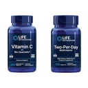 Prolongation de la durée de vie Vitamine C & Quercetine Phytosome Plus Multi-vitamine et supplément minéral - 250 comprimés et 120 comprimés