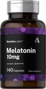 Horbäach Berkshire Labs Melatonin 10mg.140 Capsules à libération rapide.