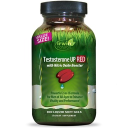 Irwin Naturals Testostérone Up Rouge 100 gels