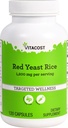 Vitacost Riz de levure rouge - 1200 mg - 120 Capsules végétariennes