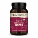 Dr. Mercola Betteraves Fermentées Biologiques - Support à Oxyde Nitrique - USDA Organique, Non-OGM, Sans gluten et sans soja - 60 Capsules