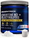 BODYTECH Creatine HCl + Electrolytes Poudre un hautement soluble dans l'eau et biodisponible un Rocket Pop (8.8 oz./75 Servants)
