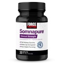 FORCE FACTOR Somnapure Klinische Stärke Schlafhilfe für Erwachsene, Diphenhydramin HCl, Non-Habit-Forming, Nacht Schlafunterstützung, 30 Caplets