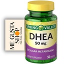Spring Valley DHEA Comprimés, 50 mg, 50 Nombre comprend l'organisateur de pilules