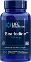 Prolongation de la durée de vie Capsules Sea-Iodine, 1000 mcg, 150 Veg Caps, Supplément d'iode naturel de Kelp et Bladderwack
