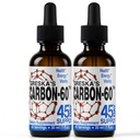 Greska's Carbon 60 in Organic Sunflower Oil - 90 Day Supply - Solvent-Free C60 Antioxidant Formula for Cellular Support, Vitality, Focus & Overall Wellness (2oz)