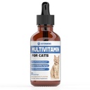 Cat Multivitamin - Unterstützt Immun-Gesundheit, Haut, Mantel, Herz-Gesundheit &amp; mehr - Katzen-Vitamine - Katzen-Vitamine für Indoor-Katzen - Kitten-Vitamine - Katzen-Unterstützung - (1)