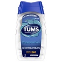 TUMS Ultra Strength Chewable Antacid Tabletten für Sodbrennen Relief, Pfefferminz - 72 Zähler