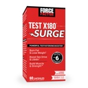 Force Factor Test X180 Support de testostérone pour les hommes, supplément d'amélioration de la vitalité masculine, promouvoir les muscles et la force, soutenir le poids, stimuler l'énergie longue durée, 60 capsules