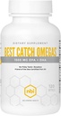 NBI Best Catch Omegas High Potency Omega-3 | EPA + DHA für Herz, Gehirn Unterstützung | Beste Absorption | Sustainable Sourced | Burpless Formel | Natürliche Zitronen Duft | 120 Softgel Kapseln