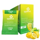 Tailwind Nutrition Hydratation rapide, électrolyte et poudre d'hydratation, mélange d'entraînement à la vitamine C et au sel de mer, chaux de citron, paquet de 12 bâtons
