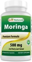 Best Naturals Moringa Superfood 500 mg 60 Capsules de Veggie