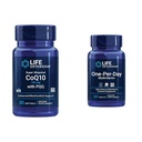 Extension de vie Super Ubiquinol CoQ10 avec PQQ, CoQ10, PQQ, shilajit, santé cardiaque et multivitamine par jour – emballé avec plus de 25 vitamines, minéraux et extraits végétaux