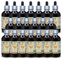 Peach Tree (Prunus Persica) Tinktur, Getrockneter Bark Liquid Extract (Markenname: HerbalTerra, Proudly Made in USA) 20x4 fl.oz (20x120 ml)