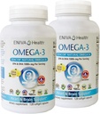 Eniva Omega-3 Fish Oil High EPA/DHA Premium Fish Oil Daily Supplement 2 Pack (240 Kappen)
