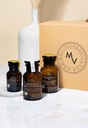 Movita Health Trio Vitamine Gift Set avec vitamine D3, C, et multivitamines pour femmes, aliments entiers fermentés, vitamines et minéraux - bio, végétalien-friendly, sans gluten et non-OGM