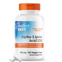 Meilleur acide alpha-lipoïque de docteur 150, aide à soutenir le métabolisme du glucose et les antioxydants régénérés* Non-OGM, sans gluten, végétalien, sans soja, 150mg, 120capsules de légumes