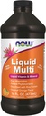 JETZT Nahrungsergänzungsmittel, Liquid Multi, Tropical Orange Flavor, schnelle Absorption, mit Phytonutrients, 16-Ounce