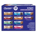 Quest Nutrition Ultimate Variety Pack Protein Bars, High Protein, Low Carb, Sans gluten, Keto Friendly, 12 Compte