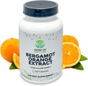 Extrait de Bergamote 1000mg - Supplément d'extrait d'orange de Bergamote biologique pour le coeur, le système immunitaire et le vieillissement en santé - Capsules de Bergamote pures et végétales