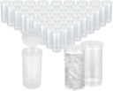 DAJAVE 100 Pack13 Bouteilles à pilules vides Dram avec bouchons en plastique Bouteilles de médecine sur ordonnance Bouteille de médecine sur ordonnance Contenant pour pilules, artisanat, bonbons, suppléments