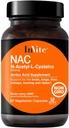 Invite Health N-Acetyl Cystein (NAC) - Unterstützt Leber- und Hirngesundheit - liefert die essentielle Aminosäure L-Cystein und einen Precursor zum Tripeptid Glutathione - 60 vegetarische Kapseln (2-Pack)