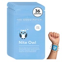 Der gute Patch Nite Owl Patch, Natural Sleep Patch Unterstützung für Kid Bedtime mit Tart Cherry, Kamille und Skullcap, Plant Powered, Sustained Release (36 Total Patches)