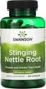 Swanson Stinging Nettle Root 500 Milligramme, 100 Caps (paquet de 3)
