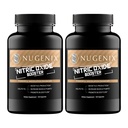 Nugenix Nitric Oxid Booster Supplement - Nitric Oxid Flow, L-Arginin, L-Citrullin, Pine Bark Extract - Vasodilator - 200 Count