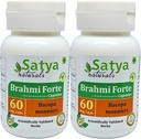 Brahmi Forte Capsules 500 mg. 60 Gél. Capsules Brahmi (Bacopa Monnieri) Extrait Capsules pour hommes et femmes.
